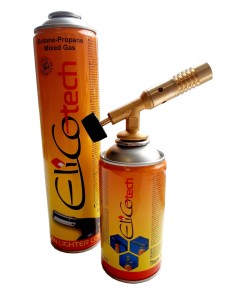 WŁOSKI Palnik do podgrzewania + 2x kartusz