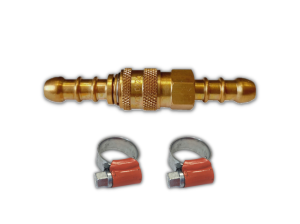 Szybkozłączka do węża gazowego + cybanty