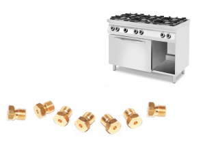 Dysze do kuchni Hendi (3× 3,5kW + 3× 6kW) z piekarnikiem GZ