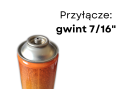 Kartusz gazowy z gwintem 7/16