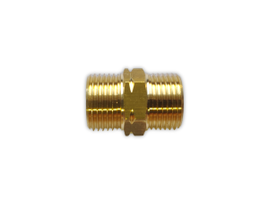 Nypel do gazu GZ 3/8" RH x GZ 3/8" LH