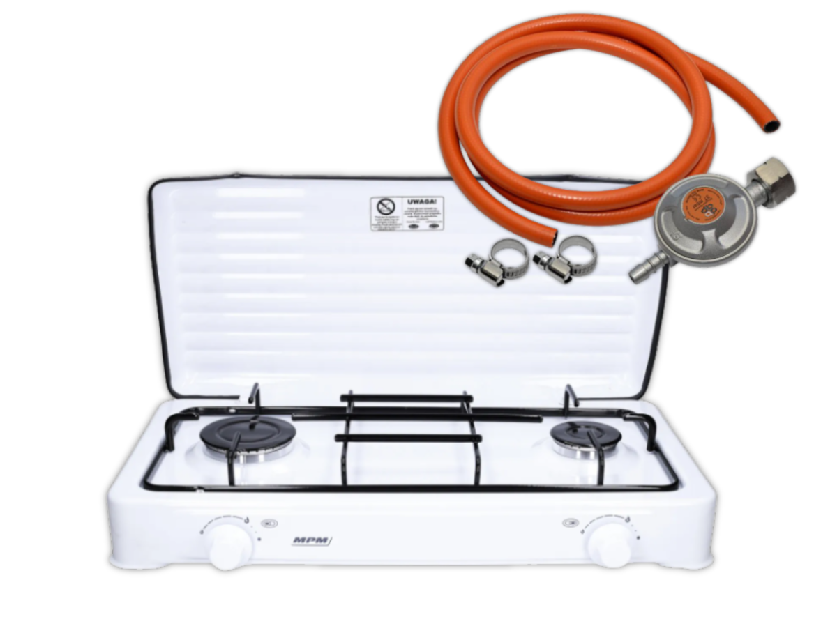 kuchenka gazowa z wężem i reduktorem do butli gazowej 11 kg
