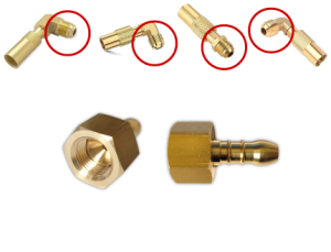 Złączka 5/8" UNF do amerykańskiego grilla gazowego