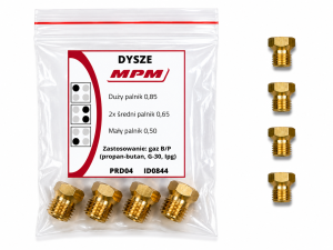Dysze MPM (propan-butan)