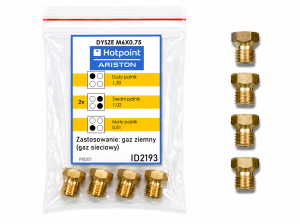 Dysze Hotpoint Ariston do gazu ziemnego (z sieci)