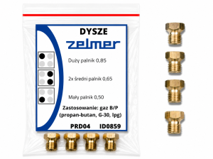Dysze Zelmer - propan-butan