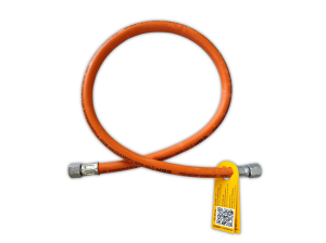 Wąż gazowy GOK 1/4 LH x 1/4 LH - 80 cm
