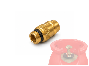 Adapter do angielskich butli Calor ® oraz Safefill ® - Hiszpania, Portugalia